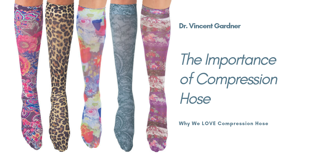 Compression Hose for Vein Treatment